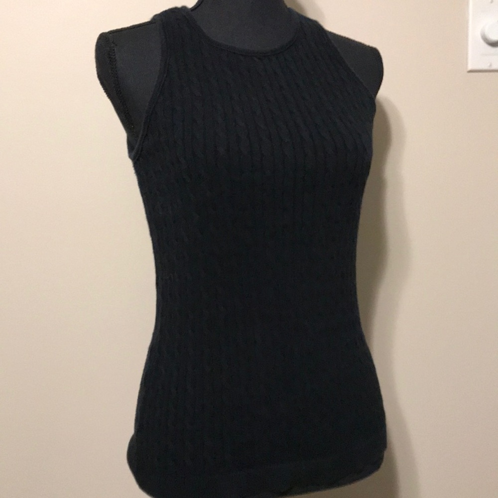 Black Sleeveless Top